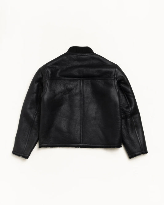 STUSSY SHEARLING REVERSIBLE BOMBER