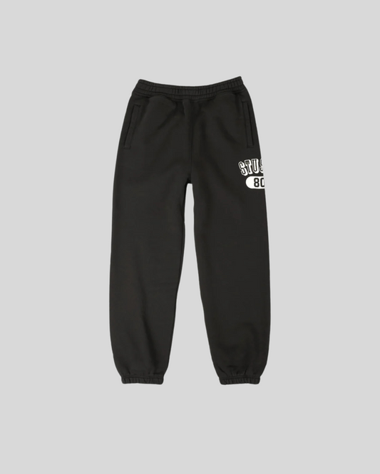 STUSSY 80S BLACK SWEATPANTS